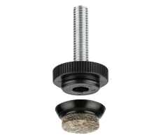 QuickClick Ultrasoft Filz Gewindegleiter M6 x 25mm