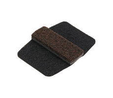 Wrap-Around Original Wickelgleiter für Freischwinger schwarz 10mm - 16mm