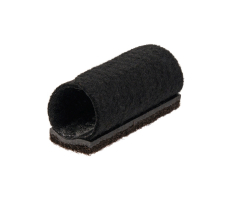 Wrap-Around Original Wickelgleiter für Freischwinger schwarz 10mm - 16mm