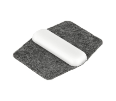 Wrap-Around Slider Wickelgleiter für Freischwinger grau 16mm - 25mm