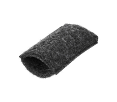 Filz Stuhlsocken für Rundrohre grau 27mm - 30mm
