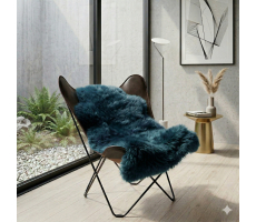 Butterfly Chair - Schmetterling Stuhl - braunes Rindsleder