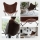Butterfly Chair - Schmetterling Stuhl - braunes Rindsleder