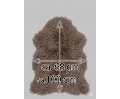 Premium Lammfelle - Australien BR - Braun