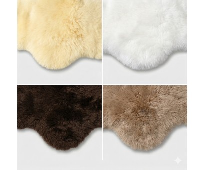 Premium Lammfelle - Australien Gr - Grau